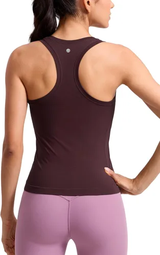 Miniatura 14 de CRZ YOGA - Camisetas sin mangas con espalda cruzada para mujer - Camisetas atléticas para gimnasio, para correr, sin mangas, transpirables