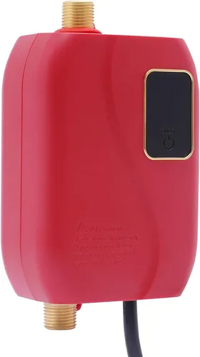 Calentador de agua eléctrico sin tanque de 110 V, 3000 W, mini calentadores de agua instantáneos montados en la pared con pantalla LED controlable