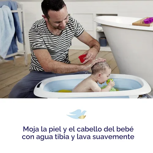 Miniatura 4 de Baby Dove Jabón Corporal para Cuidado de la Piel Sensible del Bebé para el Baño del Bebé Riqueza en Humedad Sin Lágrimas e Hipoalergénico, 20 onzas