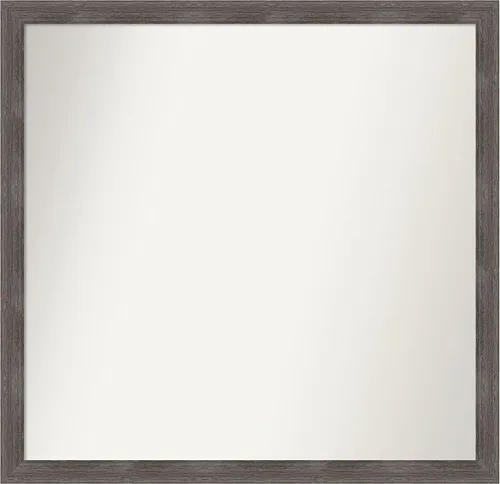 Miniatura 519 de Amanti Art Espejo personalizado, espejo de baño gris plomo a rayas, espejo de pared o espejo de tocador de baño sobre el fregadero