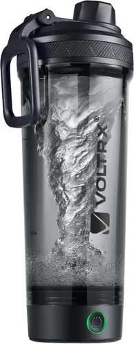 Miniatura 14 de VOLTRX Botella agitadora, mezclador eléctrico recargable de proteínas USB C de galio, tazas agitadoras para batidos de proteínas y reemplazo de Palta