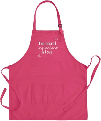 Miniatura 11 de ThisWear Secret Ingredient Is Love - Delantal ajustable con dos bolsillos
