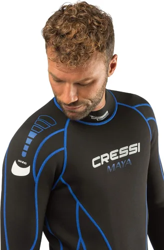 Miniatura 6 de Cressi Traje de buceo completo para hombre y mujer de 0.098 in en neopreno de alta elasticidad premium - Maya: diseñado en Italia
