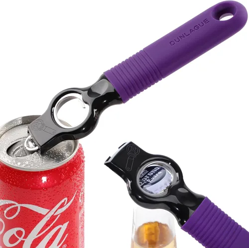 Miniatura 13 de Paquete de 2 abridores magnéticos de botellas de cerveza y abridor de latas de refrescos, abridor de botellas 2 en 1 y herramienta abridor