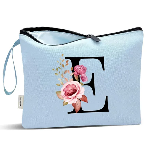 Miniatura 114 de Vavabox A-Z Bolsa de Maquillaje Personalizada, Regalos de Cumpleaños para Mujeres y Mamá, Regalos para la Mejor Amiga, Bolsa de Cosméticos