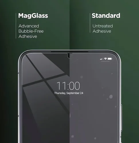 Miniatura 8 de magglass Protector de pantalla de privacidad para Samsung Galaxy S22 Ultra templado tintado (S22-ULTRA 6.8 pulgadas)