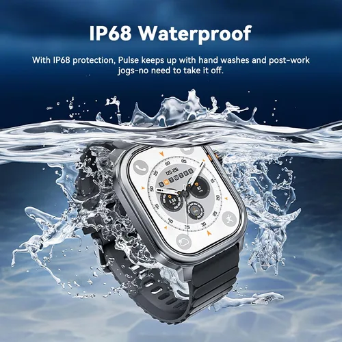 Miniatura 8 de KOSPET Pulse - Relojes inteligentes para hombre, llamadas y respuesta Bluetooth, duración de la batería de 25 días, AMOLED de 1.96 pulgadas