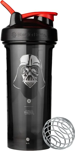 Miniatura 9 de BlenderBottle - Botella agitadora Pro Series Marvel perfecta para batidos de proteínas y preentrenamiento, 28 onzas, Capitán Marvel