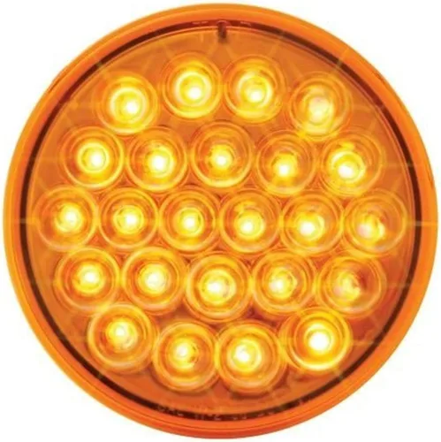 Miniatura 4 de GG Grand General Luz estroboscópica LED ámbar/ámbar 76460 (lente perla de 1/4", 9 ~ 36V)