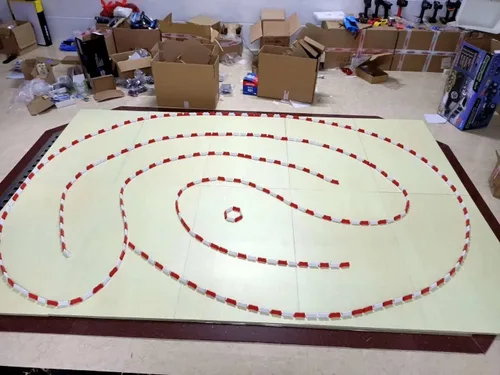 Miniatura 6 de 300 piezas RC Car Racing Track Drift Drift para 1/14 1/16 1/18 1/24 1/28 Wltoys Mini-Z Drift Field Fence Race Track Track Durable Scratch Drift