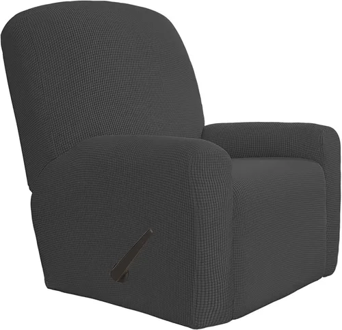 Miniatura 92 de Easy-Going - Funda elástica para sofá reclinable y sofá cama, 6 piezas, protector de muebles, suave, parte inferior elástica, tela jacquard