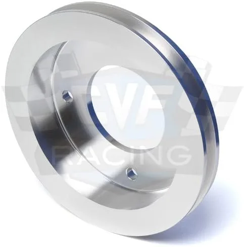 Miniatura 4 de Kit de polea Pontiac de aluminio Billet, 350-400, 428, 455, correa en V - solo alternador