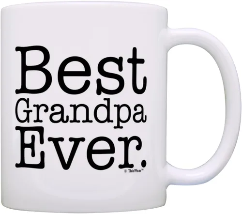 Miniatura 13 de Taza de café o té, regalo ideal para el día del padre, madre, abuela o abuelo , Blanco 11oz Grandma & Grandpa