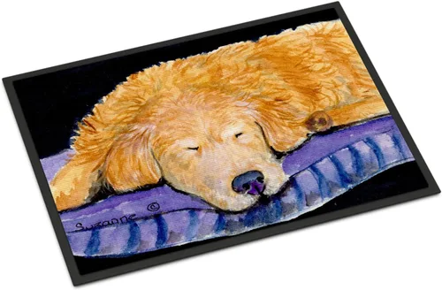 Miniatura 229 de Caroline's Treasures SS8220MAT - Felpudo afgano de 18 x 27 pulgadas, para interiores y exteriores, para entrada, antideslizante, lavable, de pelo