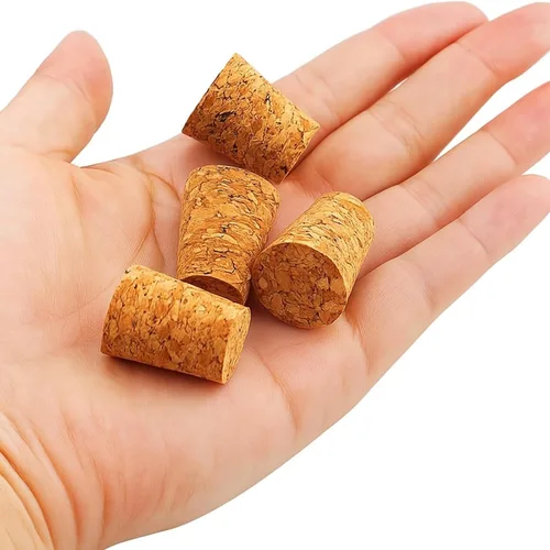 Miniatura 3 de Qunclay 300 corchos de vino de madera natural, tapones de corcho para botellas de vino, proyectos de manualidades, embotellado casero resistente a