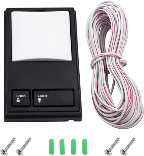 Miniatura 9 de Panel de control de teclado de pared multifunción, consola de puerta de garaje multifunción montada en pared para LiftMaster 41A5273-1 78LM, 78LMC