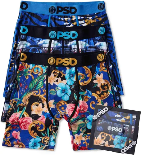 Miniatura 2 de PSD Paquete de 3 calzoncillos tipo bóxer para hombre
