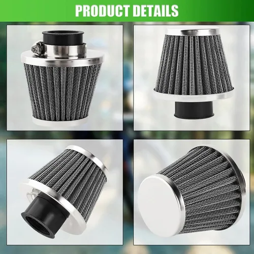 Miniatura 5 de Paquete de 2 filtros de 1.378 in compatibles con 50 cc, 70 cc, 90 cc, 110 cc, 125 cc, 150 cc, cuatrimoto, scooter, Go Kart, ciclomotor, Pit Dirt