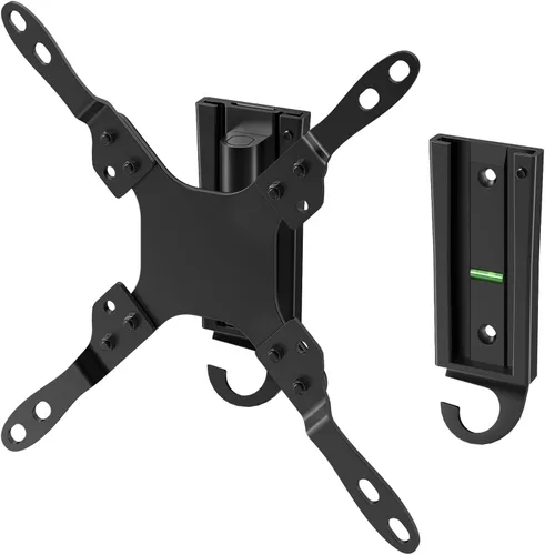 PUTORSEN Soporte de TV RV para televisores de 13 a 43 pulgadas y hasta 44 libras, soporte de pared para RV de liberación rápida con placas de pared