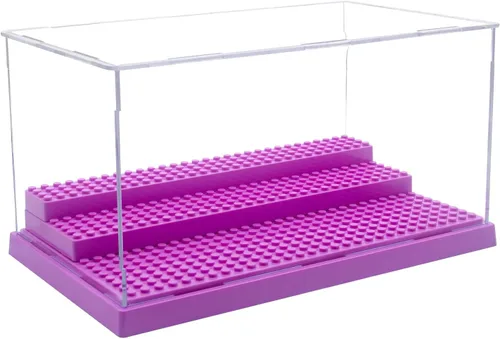 Miniatura 8 de Caja de exhibición de minifiguras de acrílico apilable, caja de exhibición de figuras de acción y bloques, caja de exhibición transparente a prueba