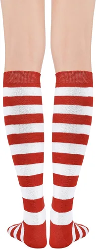 Miniatura 3 de American Trends Striped Knee High Socks for Women Thigh High Socks Long Leg Warmers