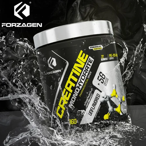 Miniatura 8 de Forzagen Monohidrato de creatina en polvo sin sabor, creatina micronizada en polvo para ganancia muscular para hombres y mujeres, creatina