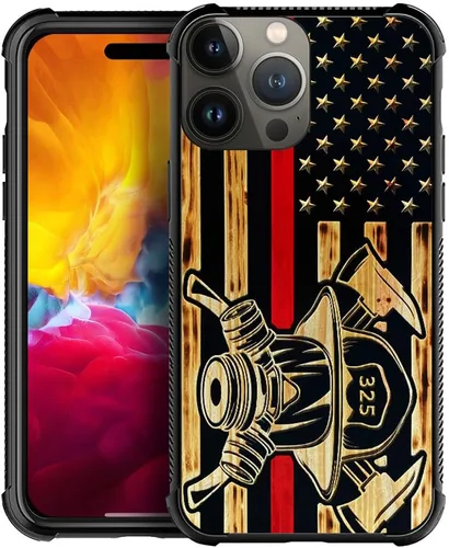 Miniatura 23 de DAIZAG Funda compatible con iPhone 15, protección completa, a prueba de golpes, antiarañazos, funda de poliuretano termoplástico para hombre