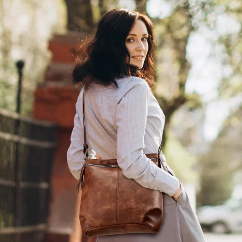 Miniatura 2 de WESTBRONCO Bolsos de mano para mujer, bolsos cruzados, bolso de hombro suave con correa ajustable