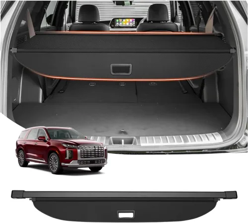 Miniatura 8 de Powerty Cubierta de Carga para Accesorios Kia Sportage 2023-2025 2026, Textura de Lona Cubierta Retráctil para Maletero Trasero de Carga de Equipaje