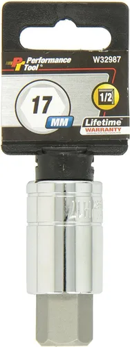 Miniatura 3 de Performance Tool W32990 1/2 Drive Hex Bit Socket, 0.787 in