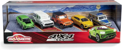 Miniatura 5 de Majorette SUV Paquete de 5