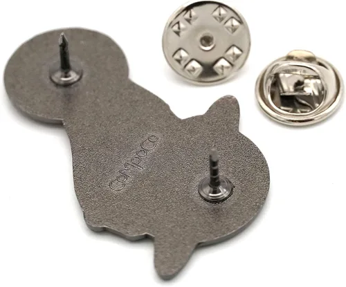 Miniatura 4 de Compoco Pop Corgi perro esmalte Pin Astronauta cachorro en un traje espacial con un casco espacio para los amantes de los perros