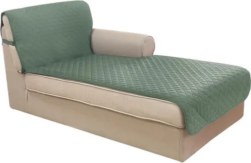 Miniatura 141 de U-NICE HOME Funda de sofá reversible para perros con correas elásticas, resistente al agua, protector de muebles para mascotas, funda de sofá
