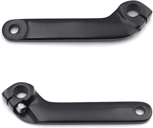 Miniatura 3 de Eje de palanca de cambios interior ajustable compatible con H-D 1982-2018 FLT/Road Glide FLTRX 2015-2020 en negro [P/N: MT268-018-BK]