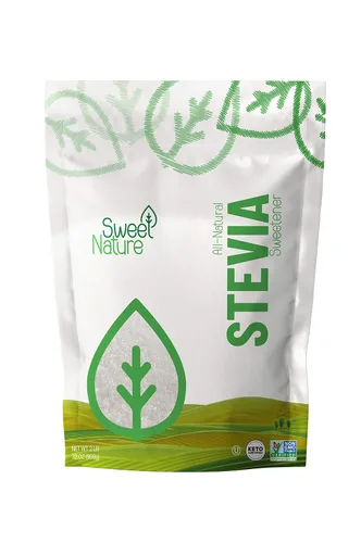 Miniatura 8 de Sweet Nature Edulcorante de Stevia Eritritol en polvo – Sustituto del azúcar cetogénico para diabéticos – Vegano, bajo en carbohidratos