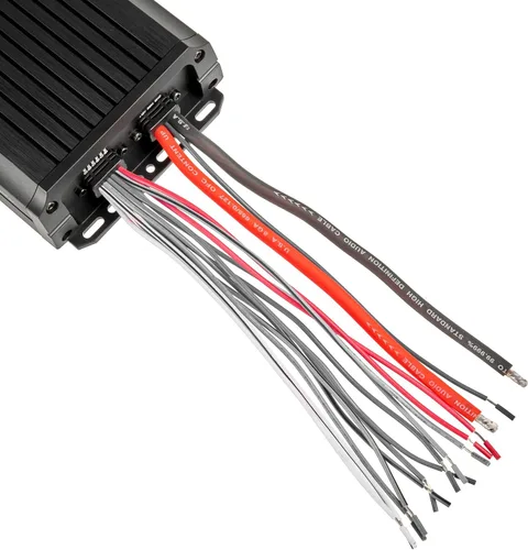 Miniatura 7 de NVX MVPA4 - Amplificador Micro Clase D de 600W Total RMS de 4 Canales Puenteable Serie Marine-V Compacto para Marine/Deportes de Motor/Motocicleta