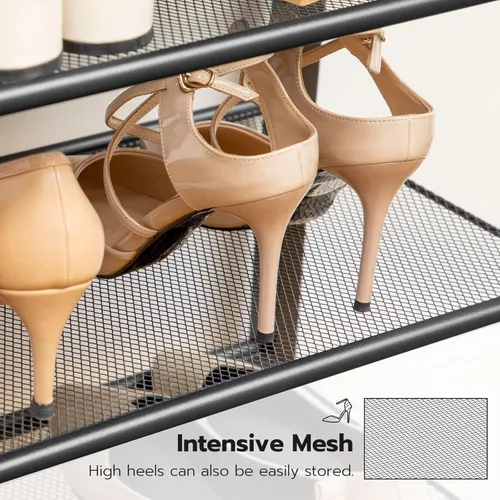 Miniatura 8 de HOOBRO - Estantería para zapatos de 8 niveles, estante para zapatos de 29.5"L, organizador de almacenamiento de zapatos de gran capacidad para 21-24