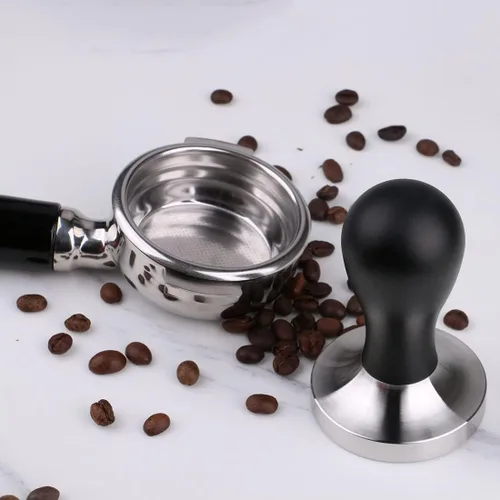 Miniatura 8 de Herramienta de manipulación de prensa de grano de café expreso barista de 1.929 in