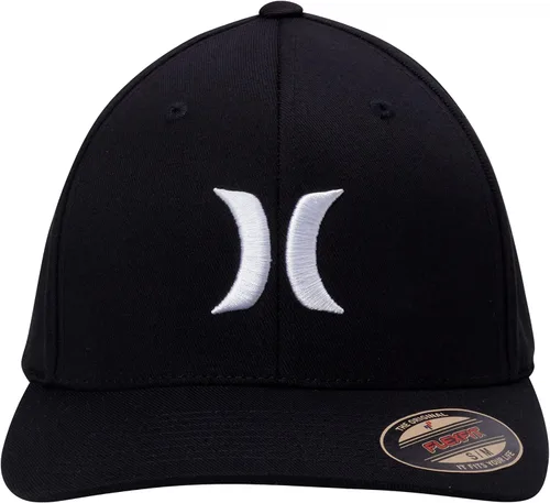 Miniatura 5 de Hurley Sombrero negro Flexfit One And Only para hombres