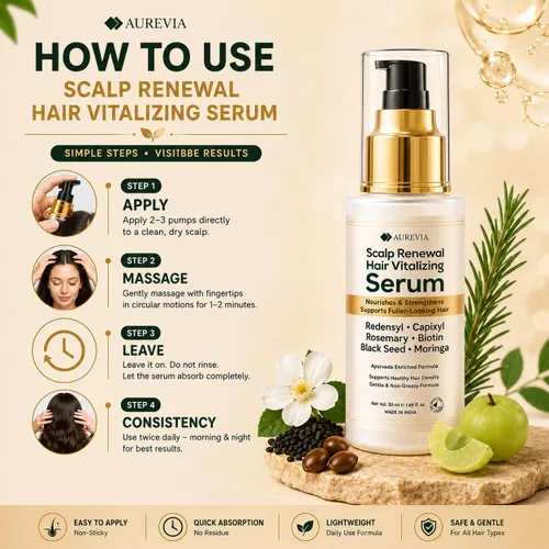 Miniatura 7 de Suero para el crecimiento del cabello, Redensyl y Capixyl con aceite de romero, biotina y péptidos para adelgazar el cabello y la pérdida