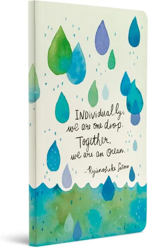 Miniatura 4 de Cuaderno de tapa blanda Compendium - Individualmente, somos una gota. Juntos, somos un océano. – Un cuaderno de escribir ahora con 128 páginas a