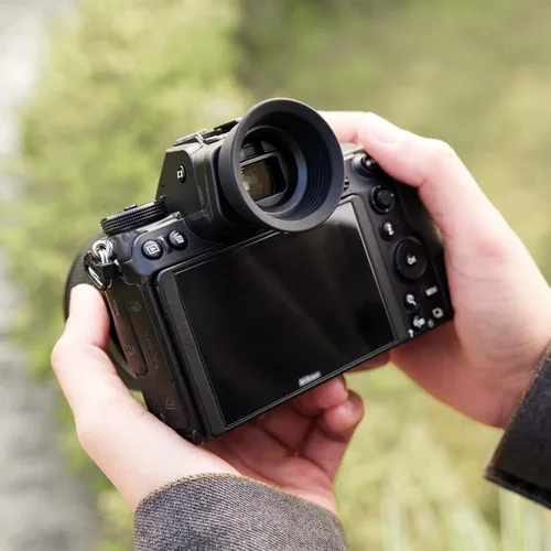 Miniatura 9 de Ojo de goma de silicona suave mejorado para Nikon Z6 III Z5 II Z7 II Z6 II Z7 Z6 Z5, cubierta de protección para visor con ojo de goma redondo