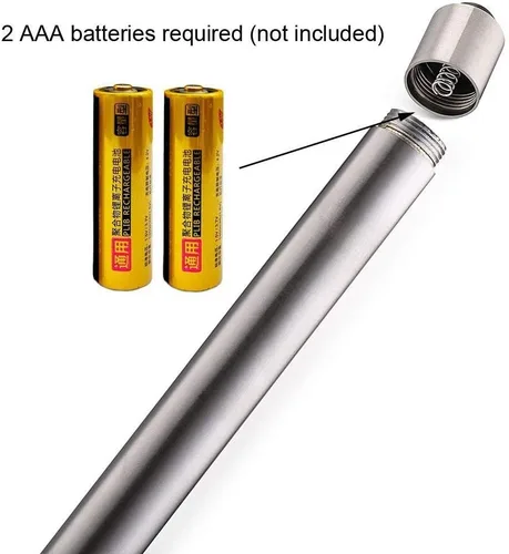 Miniatura 3 de Espumador de leche eléctrico de mano, mini máquina mezcladora portátil de acero inoxidable táctil de mano mezclador de café con pilas espumador