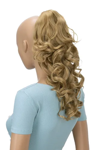 Miniatura 16 de CAISHA Extensión de clip de cola de caballo de 16 "voluminoso ondulado marrón ceniza H214