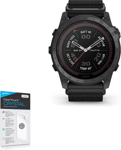 Miniatura 10 de BoxWave Protector de pantalla compatible con Garmin Tactix 7 – ClearTouch Anti-Glare (2 unidades), antihuellas mate