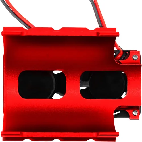 Miniatura 6 de Ventilador de refrigeración de disipador de calor dual para motor 40-42mm Compatible con 1/7 1/8 Arrma Traxxas coche RC se ajusta a los motores 4068