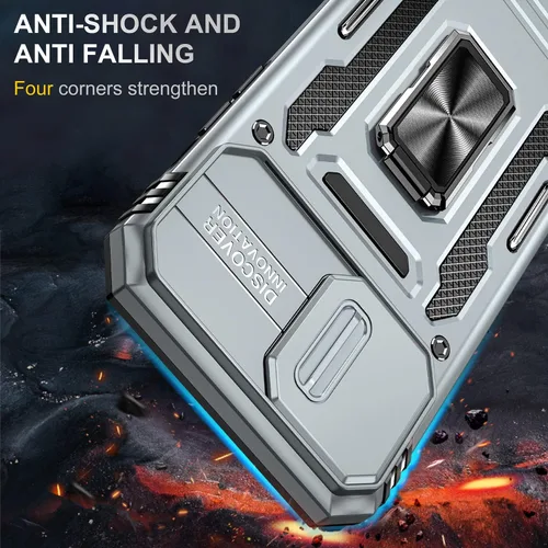 Miniatura 53 de Funda para iPhone 13 Pro con funda para cámara, con soporte de anillo para soporte, con función de montaje magnético para automóvil, para iPhone 13