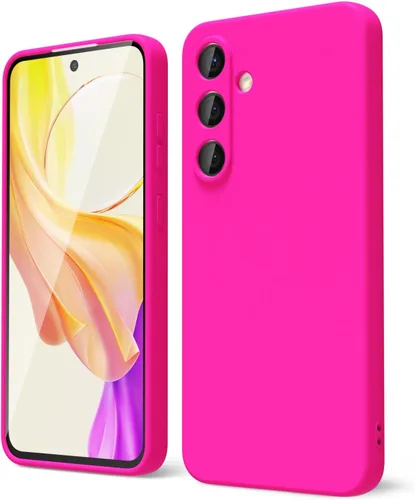 Miniatura 386 de oakxco Funda para teléfono Samsung Galaxy S21 Ultra con agarre de silicona líquida, bonita funda delgada y delgada de goma suave de TPU lisa