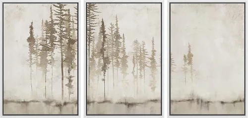 Miniatura 122 de SIGNFORD Impresión en Lienzo Enmarcado Conjunto de Arte de Pared Arte Abstracto Terroso en Tonos Marrón Profundo y Beige Arte Moderno Decorativo