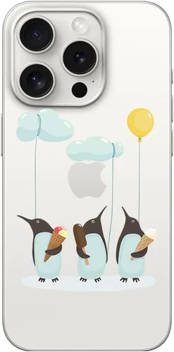 Miniatura 10 de Blingy's Funda para iPhone 15 Pro Max, bonito diseño de algodón de azúcar, diseño divertido de comida dulce, funda protectora transparente de TPU